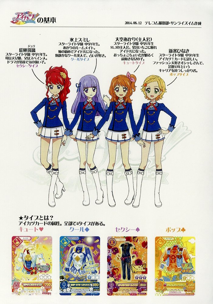 アイカツカード ねじ切り 大空あかり キュート