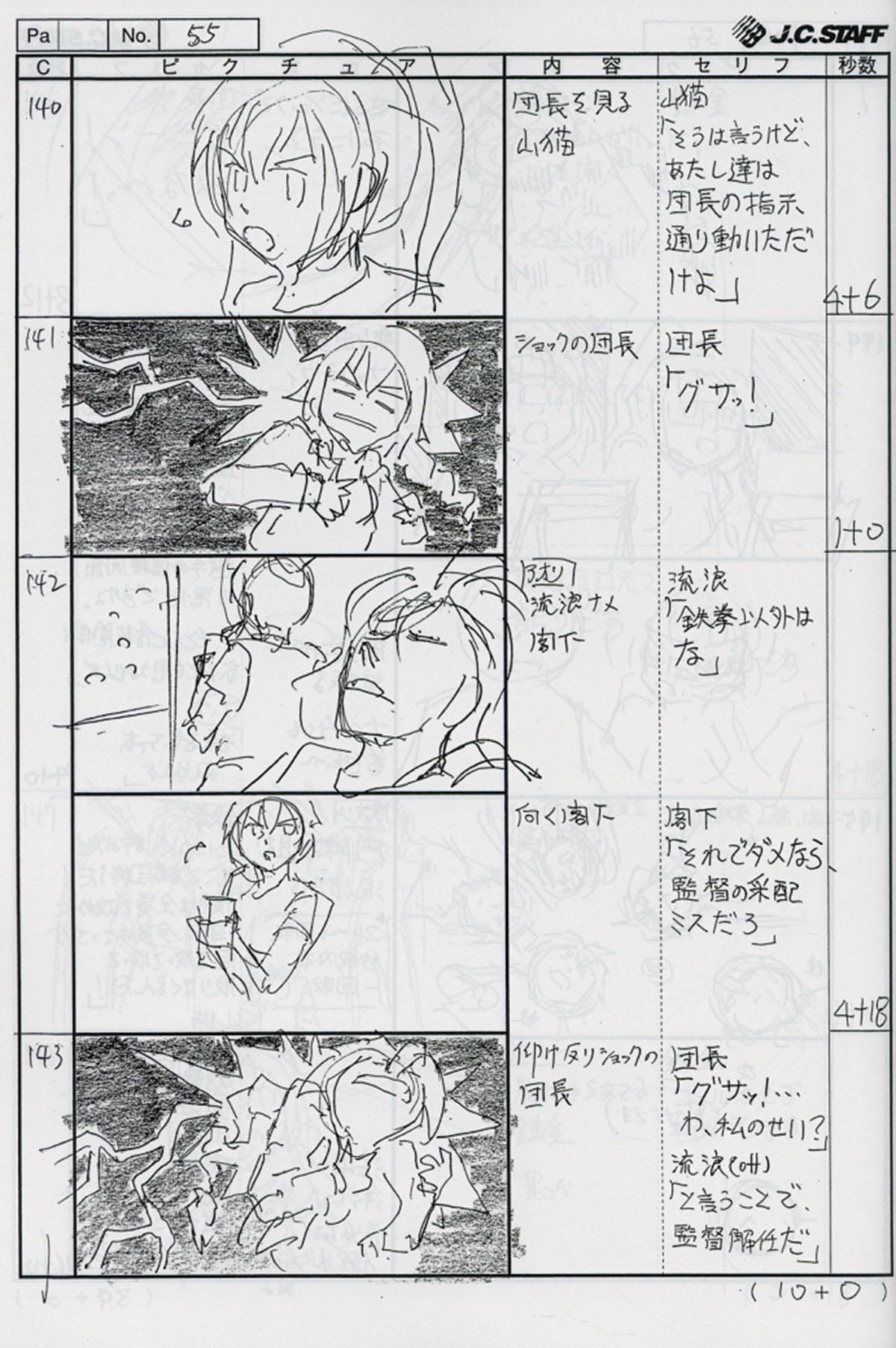 輝い 叛逆性ミリオンアーサーNo.17 絵コンテ・設定［制作素材］ 原画、設定資料集