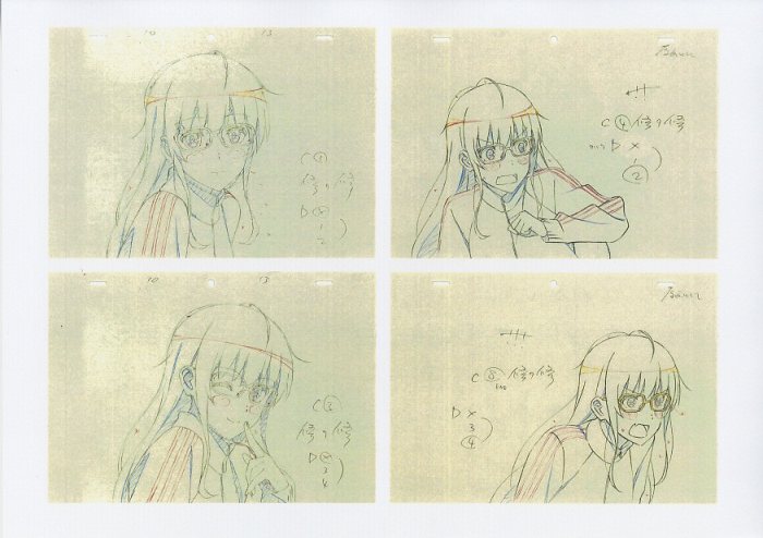 初版廃版レア 冴えない彼女の作りかた 総作画監督修正集 冴えない彼女の育てかた