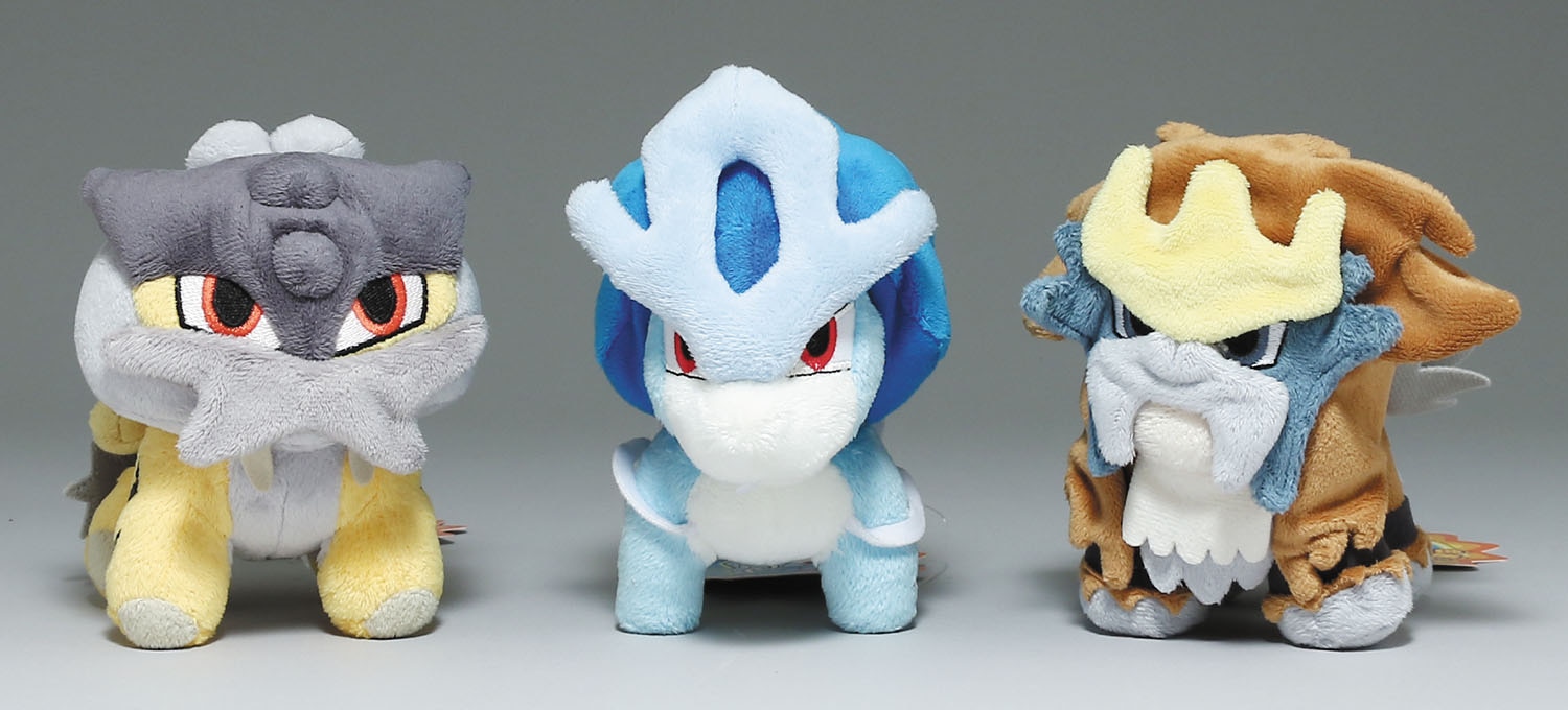 ポケドール 色違いエンテイ・ライコウ・スイクン