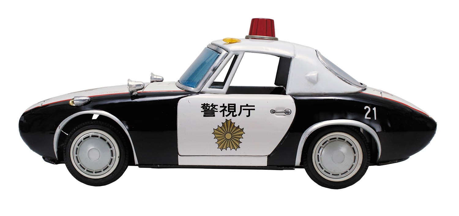 アサヒ玩具 トヨタスポーツ800 警視庁パトロールカー/箱にST