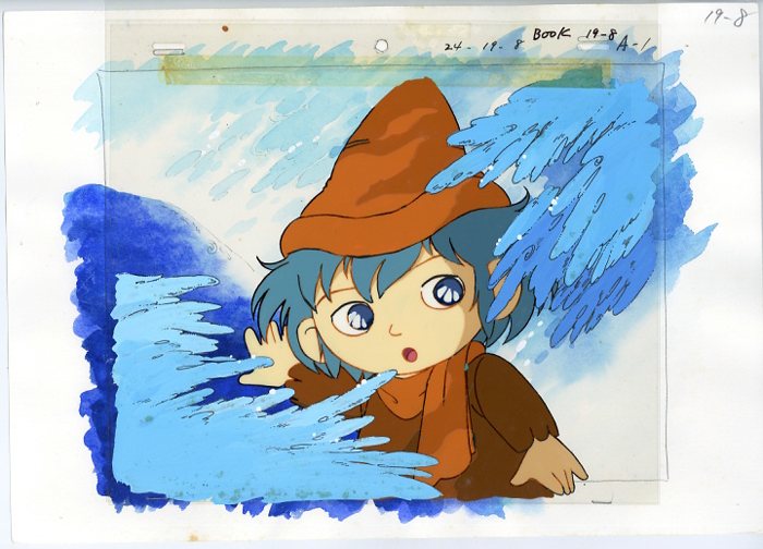 【稀少品】とんがり帽子のメモル　セル画　集合　メモル　ポピット　ルパング　ピー とんがり帽子のメモル ポピット