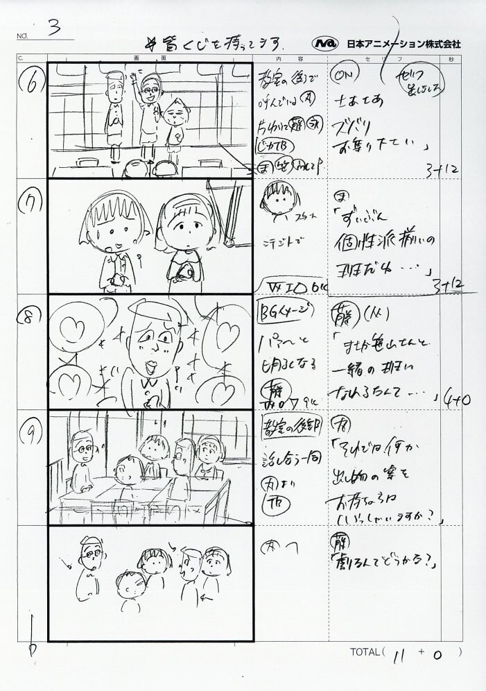 ちびまる子ちゃん 台本・絵コンテ等セット ちびまる子ちゃん 台本・絵コンテ等セット ちびまる子ちゃん大図鑑DX