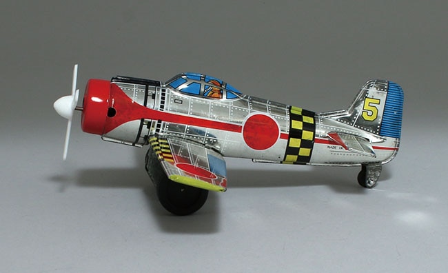 希少 小野トーイ フリクショントイ ゼロ戦 ブリキ 小野トーイ ゼロ戦 零式艦上戦闘機