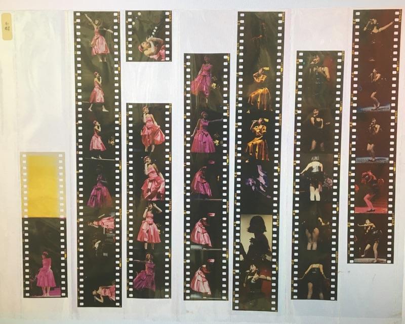 松本典子 ネガフィルム（コンサート風景）