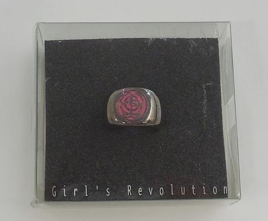 ムービック 少女革命ウテナ 黒薔薇の刻印 指輪 11号 日本サイズ