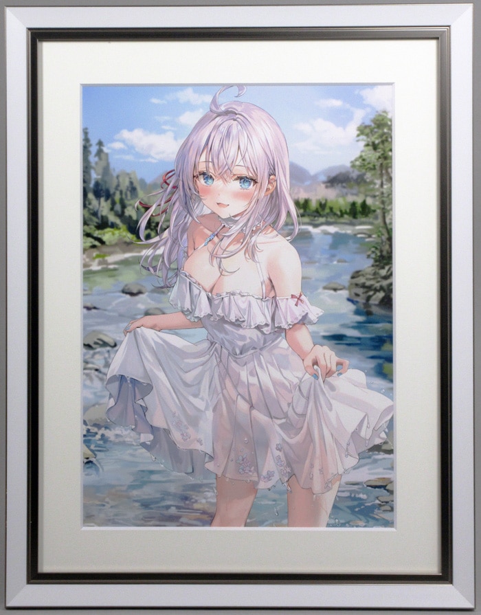 ももこ カラー複製イラスト「時々ボソッとロシア語でデレる隣の