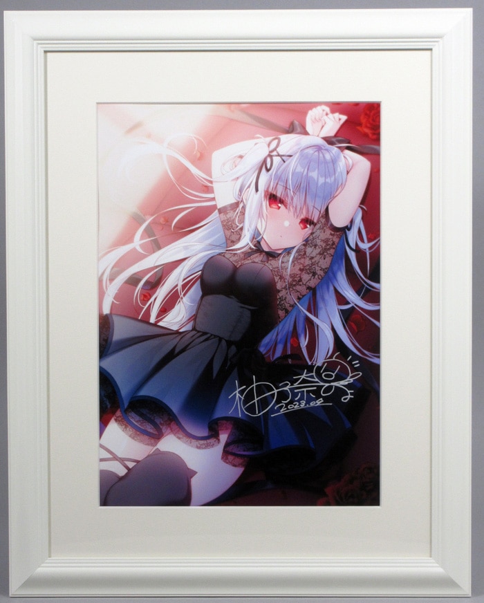 柚子奈ひよ 直筆サイン入カラー複製イラスト「エツフロ vol.6」 柚子奈ひよ 直筆サイン入カラー複製イラスト「エツフロ vol.6」