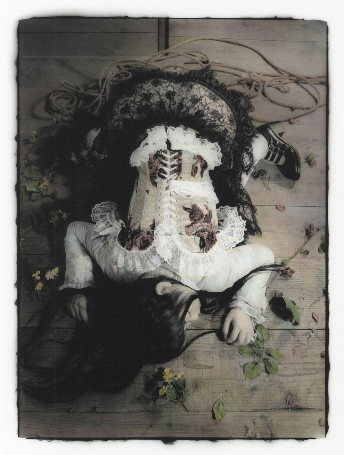 Murata Kenichi Original print (hand coloring for monochrome