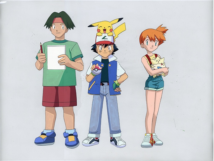【70％OFF】 ポケモン初期 アニメ カスミ サトシ / 設定資料コピー 【削除予定】その他