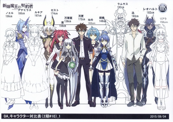 新妹魔王の契約者 Burst 設定