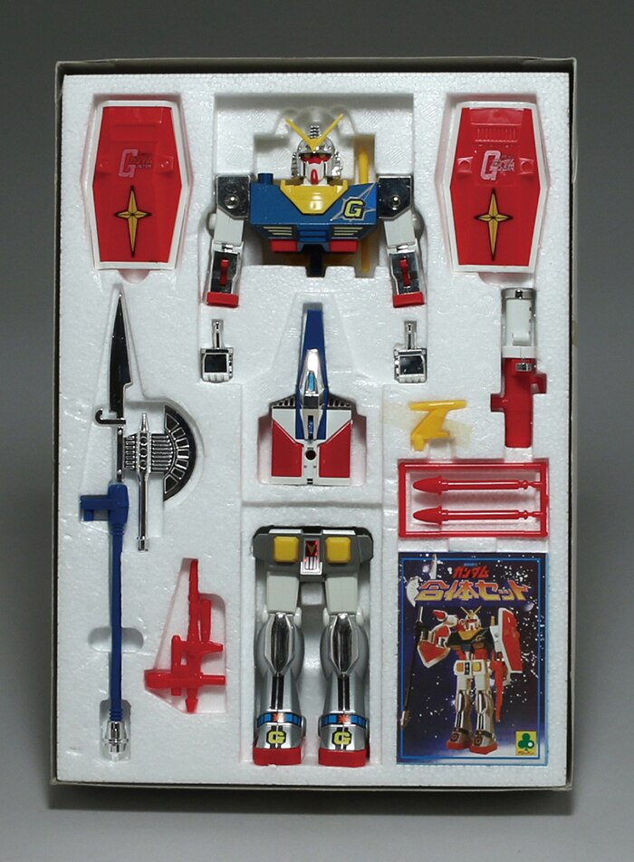 クローバー ガンダム合体セット/箱絵写真/機動戦士ガンダム クローバー ガンダム合体セット/箱絵写真/機動戦士ガンダム