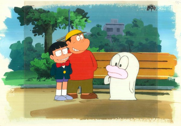 藤子不二雄劇場オバケのQ太郎 Q太郎/ゴジラ/キザオ セル画