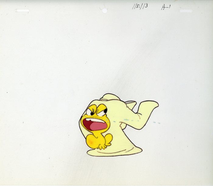 ど根性ガエルセル画A1ピョン吉 ど根性ガエル ピョン吉