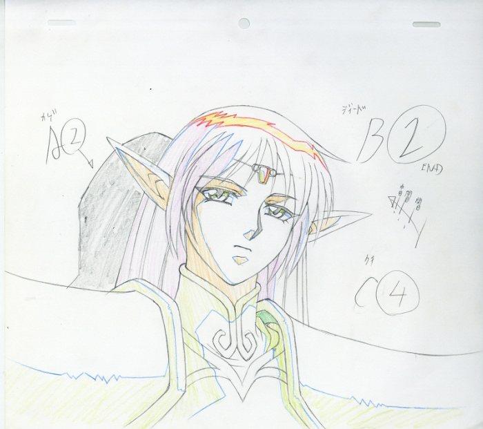 ロードス島戦記-英雄騎士伝- 原画