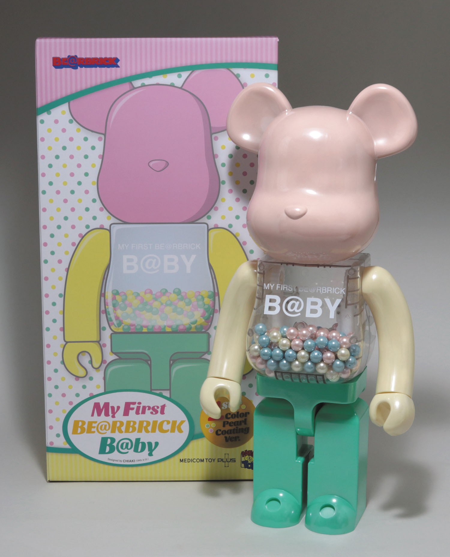 BE@RBRICK 1000％ MY FIRST B@BY 1stカラー パールコーティング Ver.