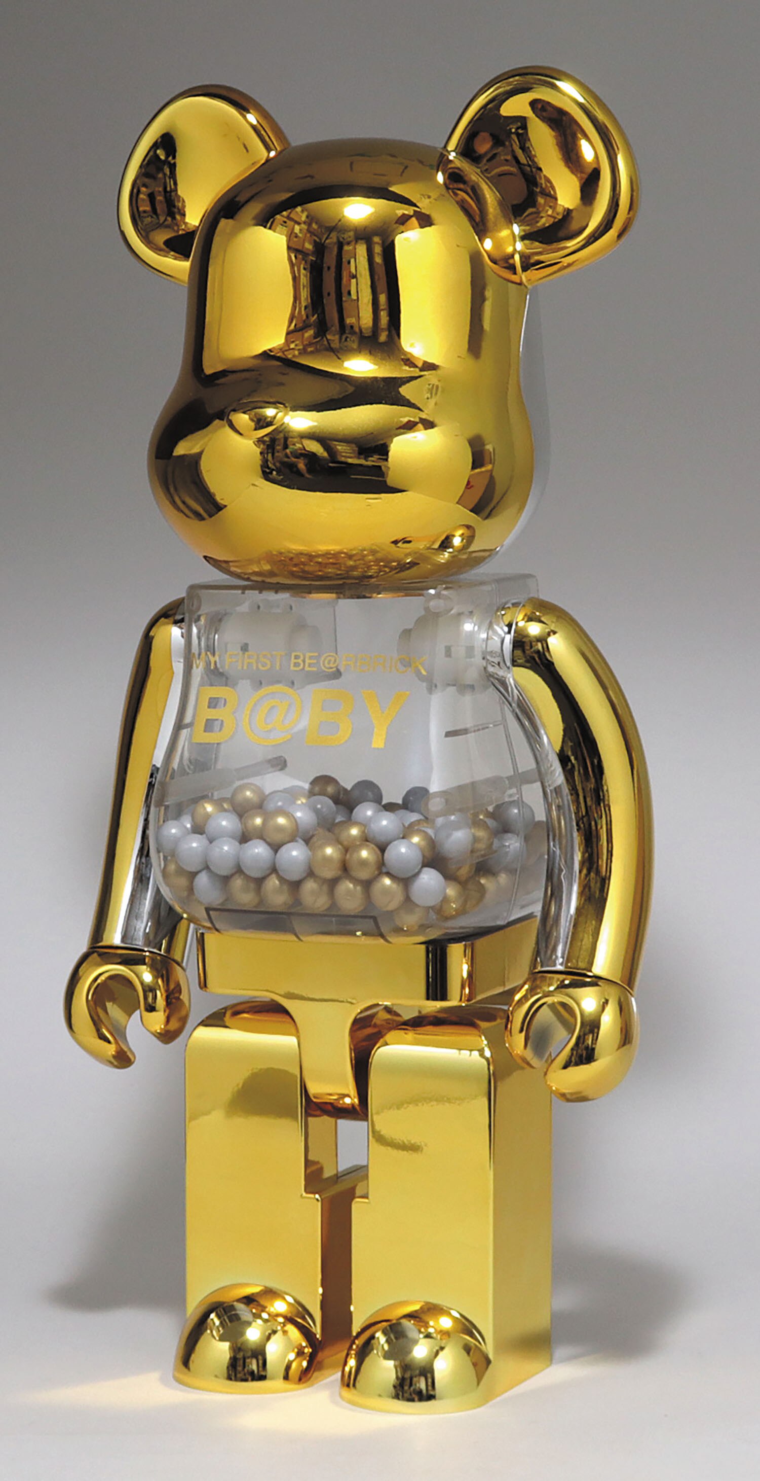 FIRST MY Be@rbrick (Bearbrick) B Atto BY 1000 Pasento GOLD And SILVER