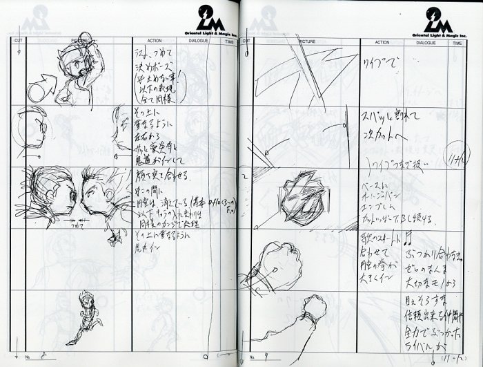 イナズマイレブン3 世界への挑戦 絵コンテ 設定