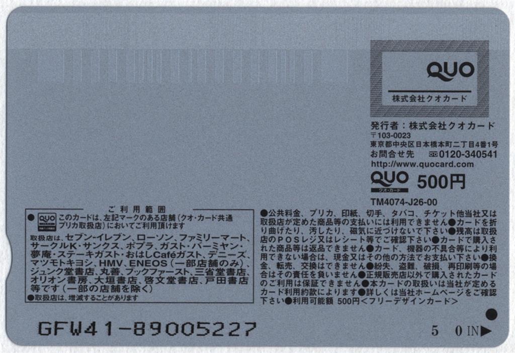ヤングマガジン 抽プレ品 橋本環奈 QUOカード