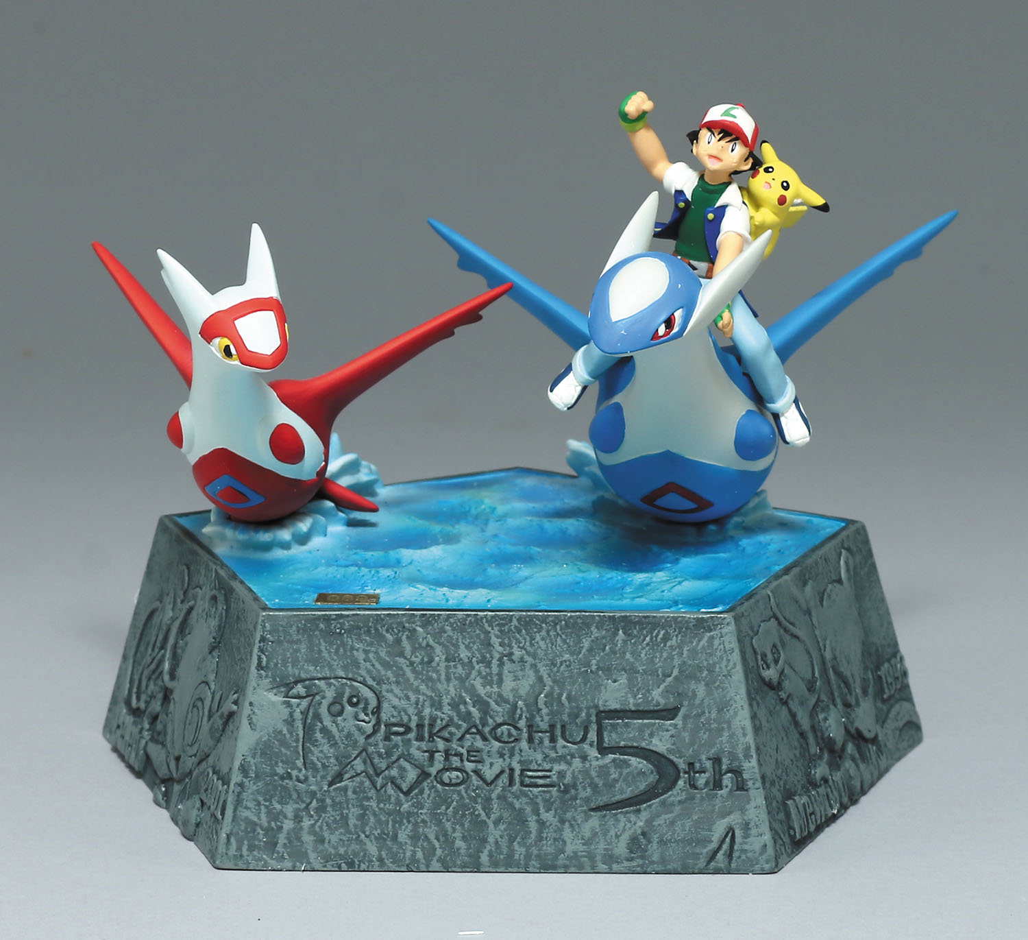 ポケモン映画 5周年記念フィギュアセット Yahoo!オークション - 未開封当時物 TOMY ポケモン映画5周年記念