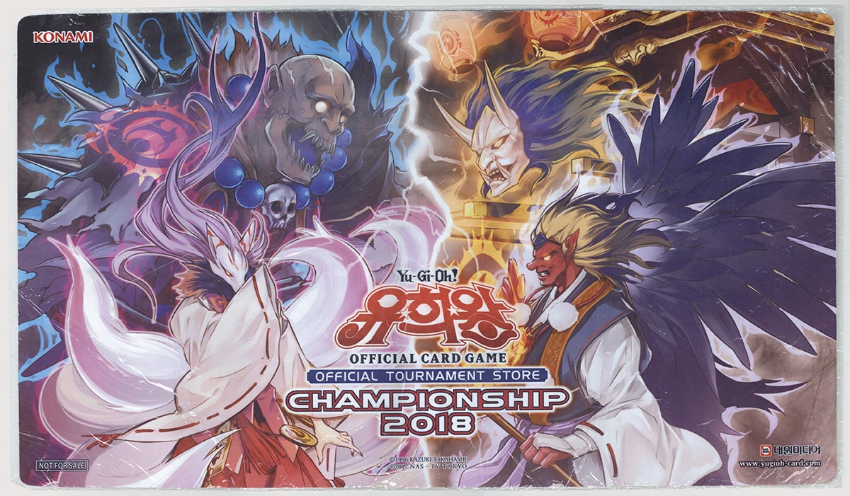 未開封 魔妖変生 プレイマット 遊戯王 韓国 遊戯王 魔妖変生 プレイマット