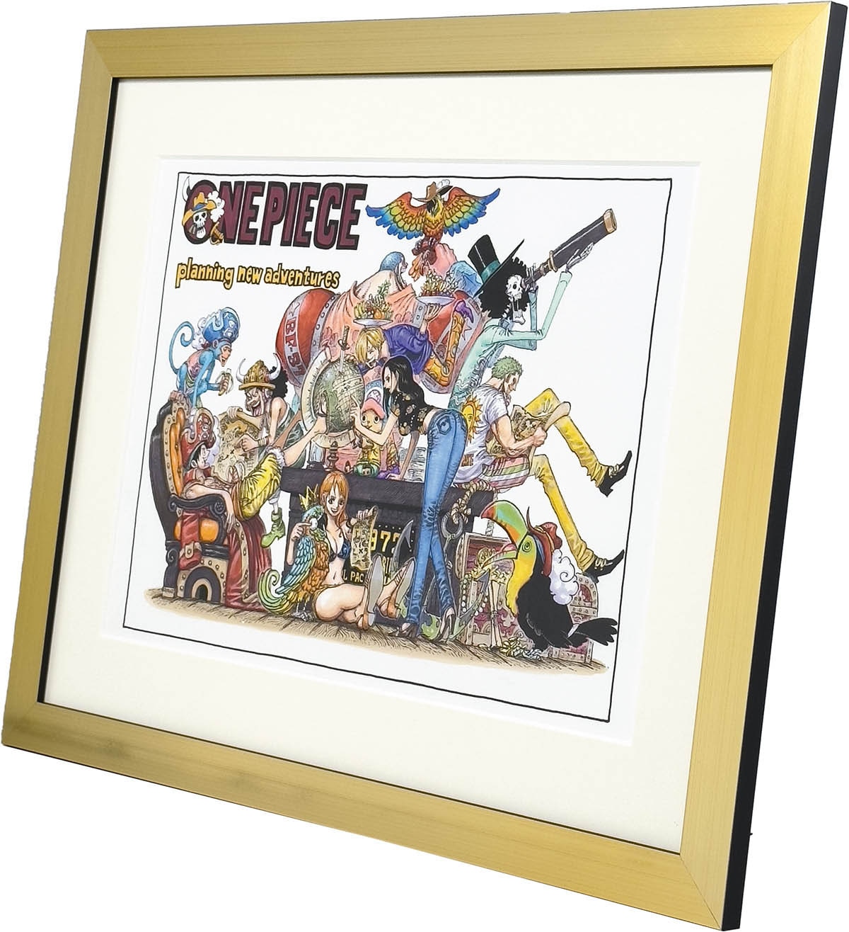 Eiichiro Oda Color Reproduction Illustration 