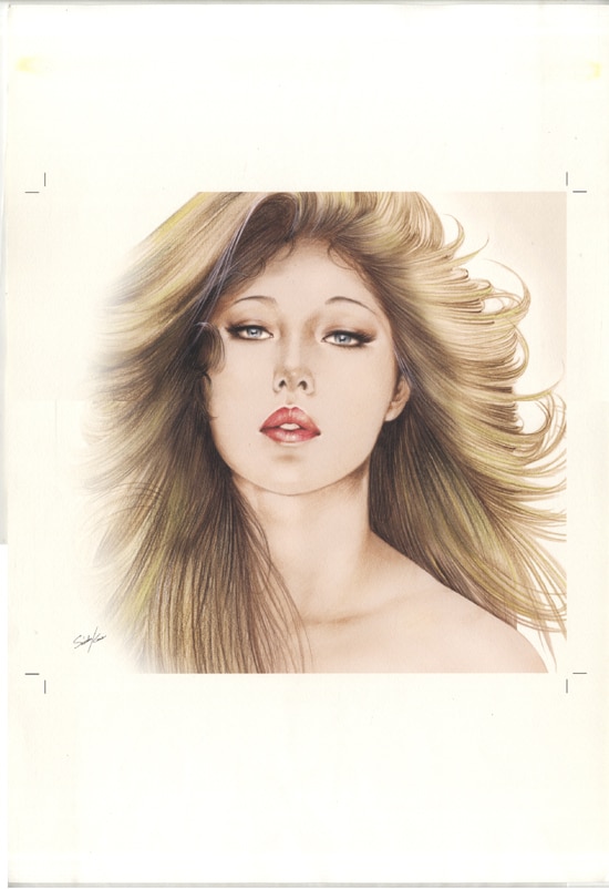 叶精作　カラー直筆原画 叶精作 カラー直筆原画 叶精作 カラー直筆原画 叶精作カラー直筆原画