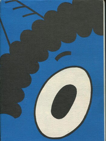 山根青鬼 直筆イラストサイン本「山根青鬼・赤鬼漫画道中記漫画家四十