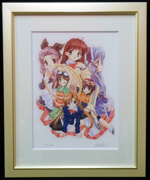 アールビバン DEAR MY SISTERS Ⅱ BLUE 天広直人 絵画（天広直人