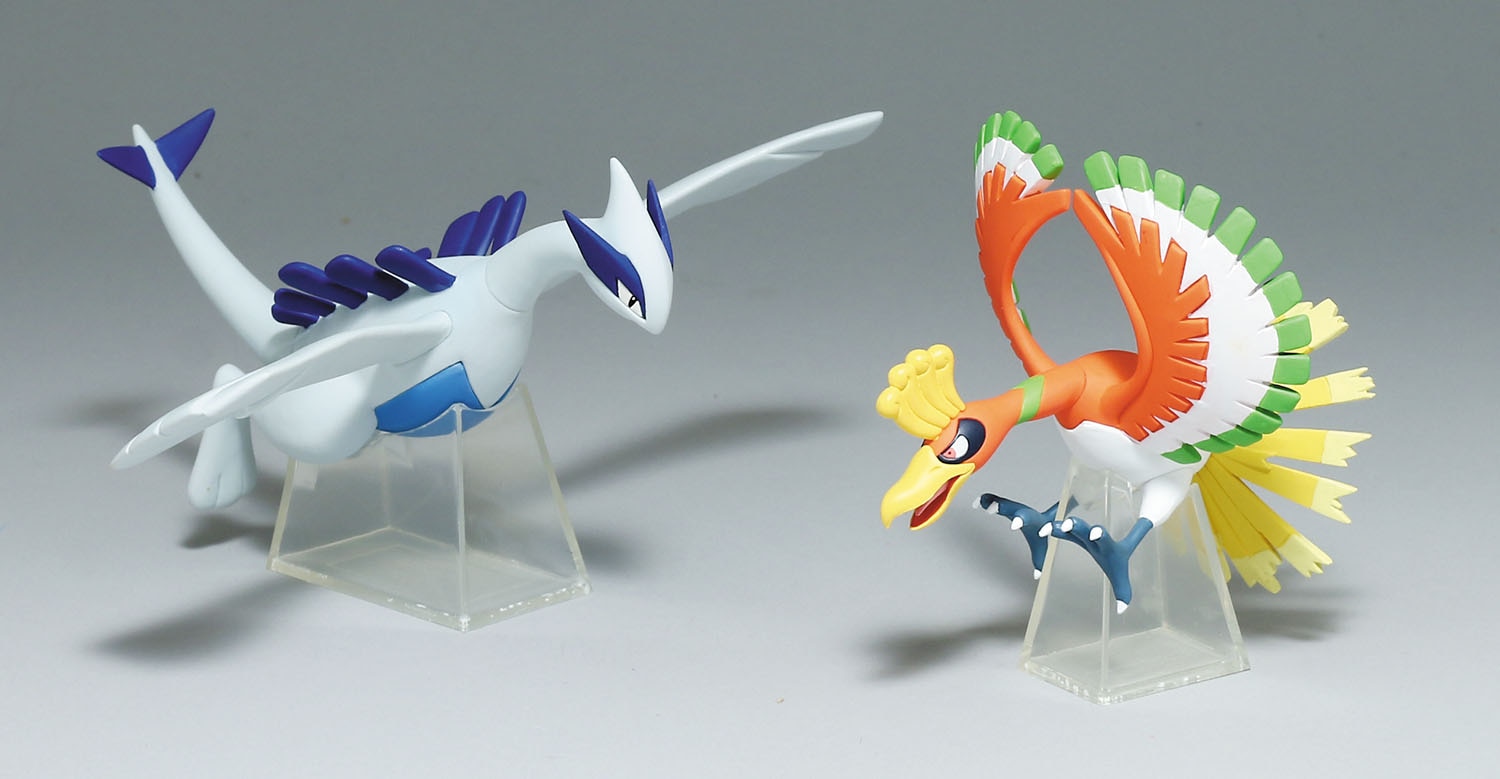 立体ポケモン図鑑プレゼントキャンペーン 1/140 スケール ホウオウ&ルギア