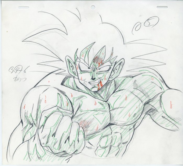 【限定製作】 ドラゴンボールZ 悟空 原画 コミック・アニメ