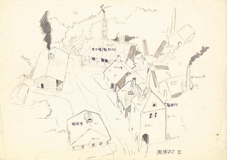未来少年コナン設定原画