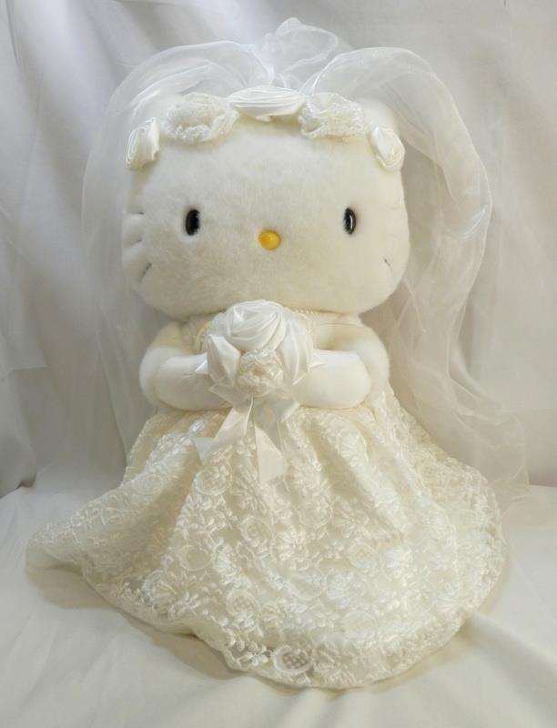 Hello kitty wedding deals doll