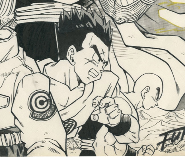 古澤純也直筆原稿「DRAGON BALL」