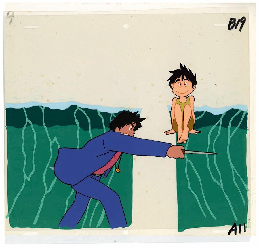 コナンセル画 名探偵コナン セル画(コナン君)Case Closed Anime cel - メルカリ