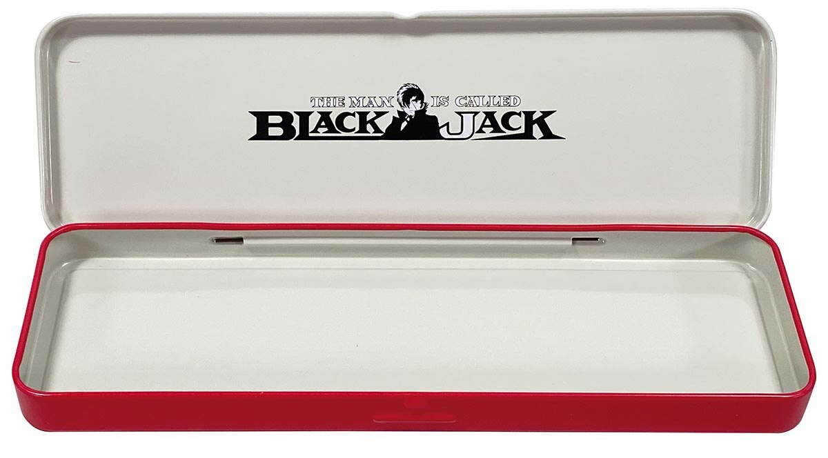 極稀少　BUCK-TICK 缶ペンケース 1988］ ツクダ ブラックジャック 缶ペンケース