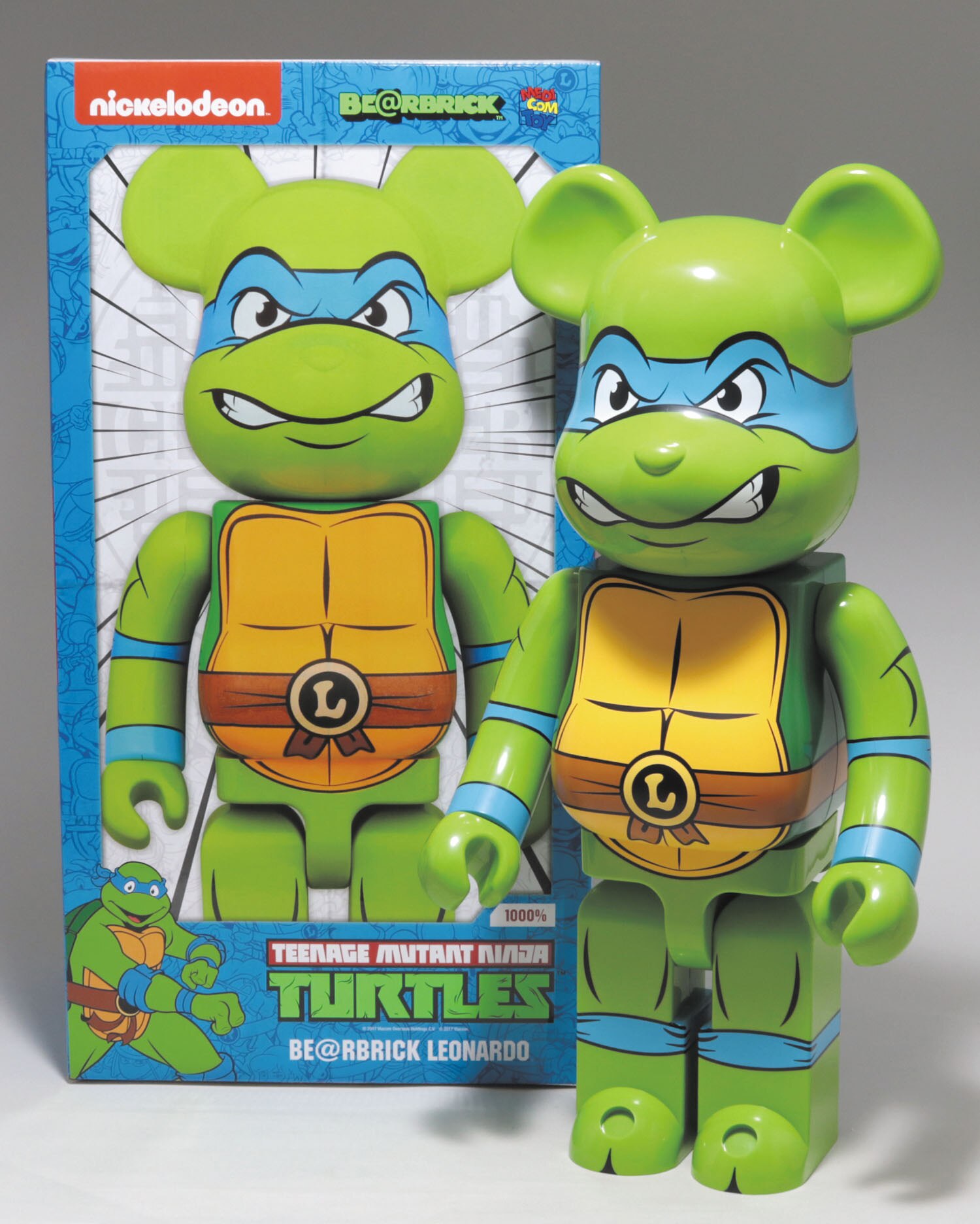 メディコムトイ BE@RBRICK 1000％ TURTLES LEONARDO