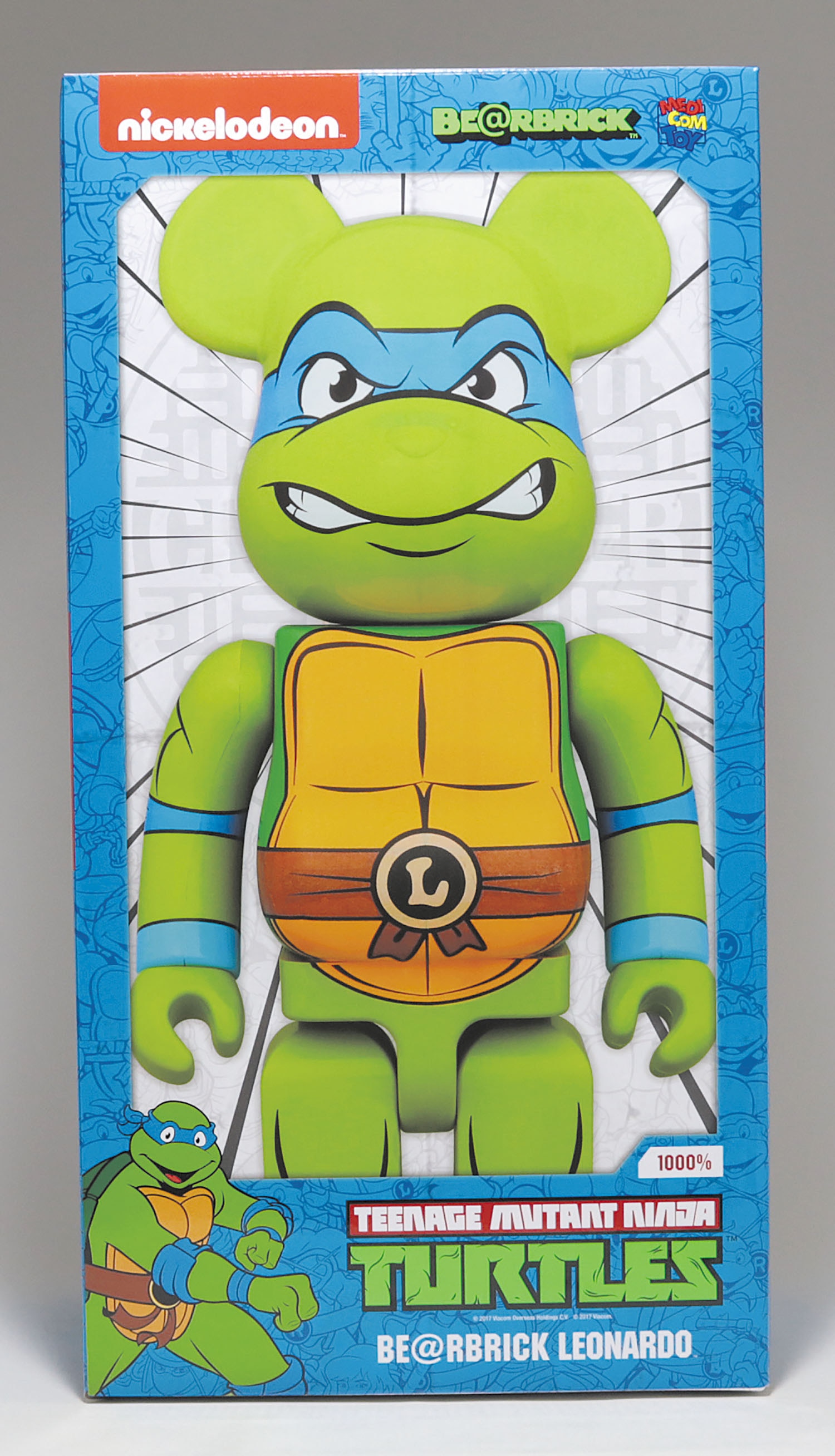 メディコムトイ BE@RBRICK 1000％ TURTLES LEONARDO