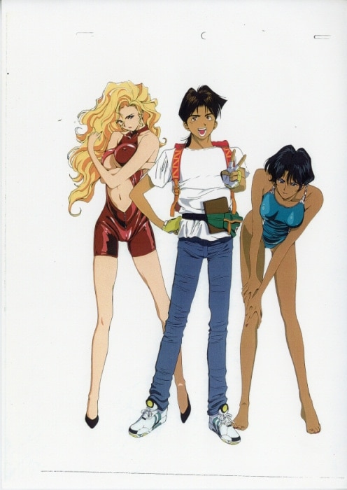 ゴールデンボーイ GOLDEN BOY OVA版 セル画 女社長 動画付き