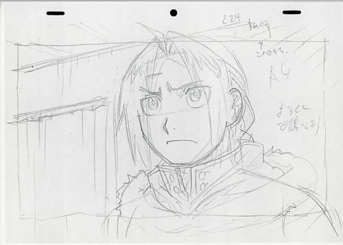 鋼の錬金術師 Fullmetal Alchemist 原画コピー