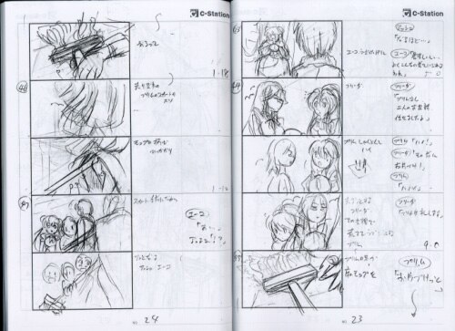星刻の竜騎士 絵コンテ