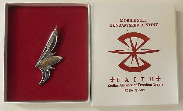 新発売 新商品 ムービック/機動戦士ガンダムSEED DESTINY/ザフト軍 バッジ FAITH(フェイス) コレクション