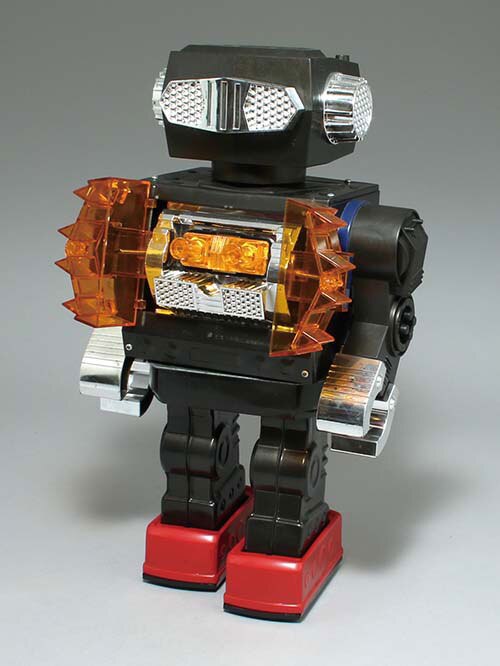 新品 堀川玩具【ニュースペース ジャイアント TOY箱付 グレー動作品