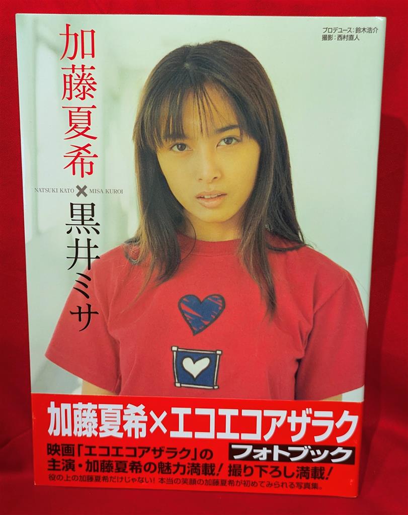 加藤夏希 サイン付き写真集 TEARS 帯付き パイオニアLDC 入手困難