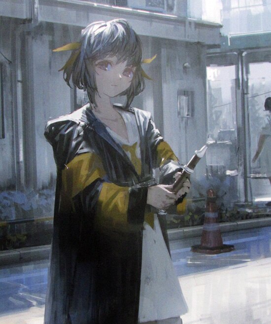 れおえん 直筆サイン入りカラー複製イラスト「020 天瀬雷鳴」