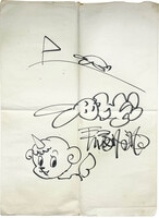 2078] 押切蓮介 直筆イラスト