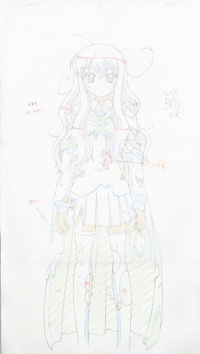 ゼロの使い魔 原画