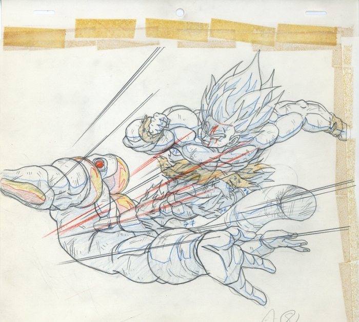 ドラゴンボールZ 原画 悟空