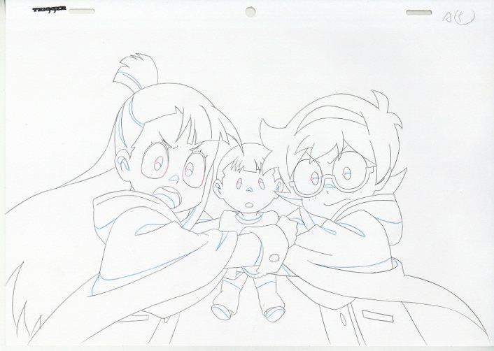 Little Witch Academia; in-between animation