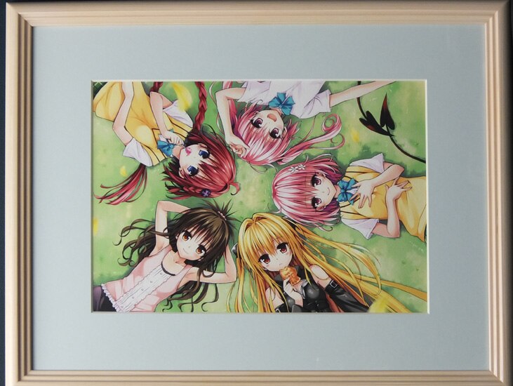 矢吹健太朗カラー複製イラスト To Loveる とらぶる ダークネス 1 矢吹健太朗カラー複製イラスト To Loveる とらぶる ダークネス 1